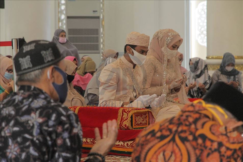 Akad nikah di masa pandemi Covid-19 di Aceh