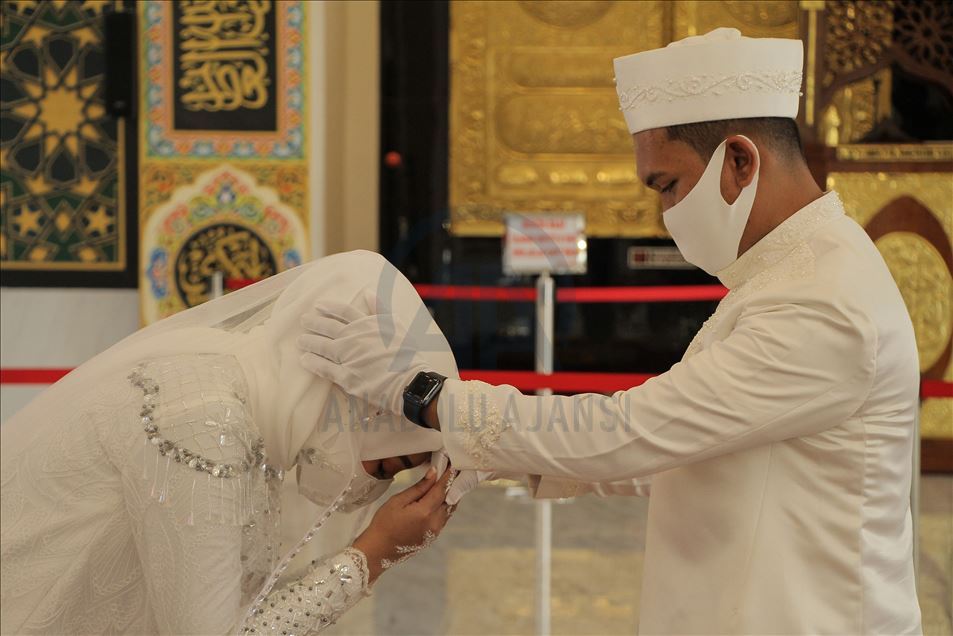 Akad nikah di masa pandemi Covid-19 di Aceh