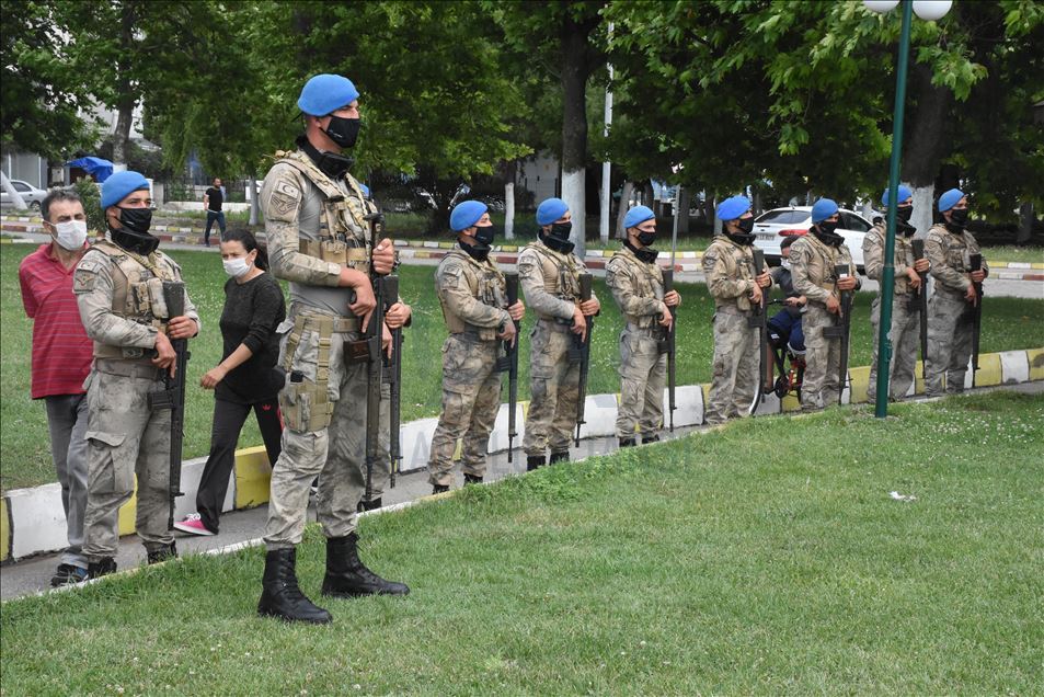 Zonguldak'ta atlı tim görevine başladı