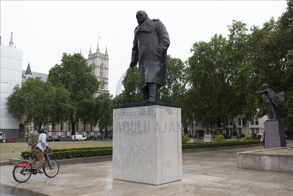 London, United KIngdom - June 10: Campaingn To Remove Statues Representing Slavery