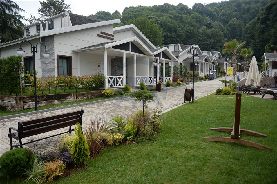Sapanca'daki villa tipi otellere tatilci ilgisi