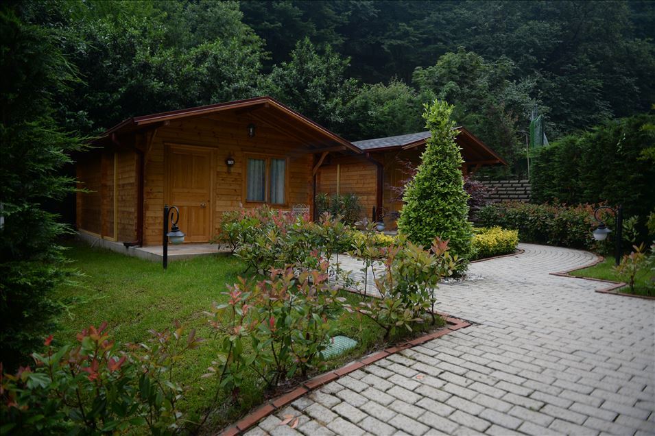 Sapanca'daki villa tipi otellere tatilci ilgisi