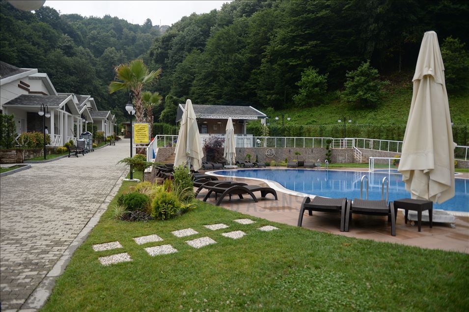 Sapanca'daki villa tipi otellere tatilci ilgisi