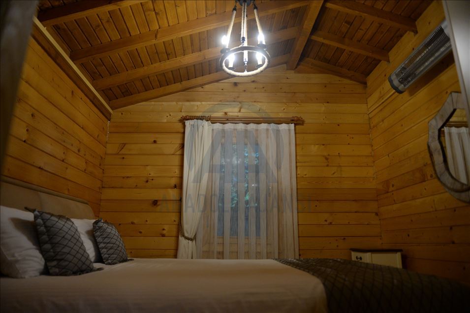 Sapanca'daki villa tipi otellere tatilci ilgisi