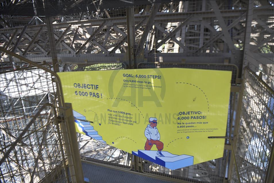 The Eiffel Tower reopens today for visits