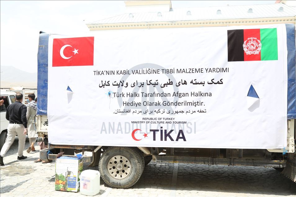 ترکیه محموله کمک‌های پزشکی به افغانستان ارسال کرد