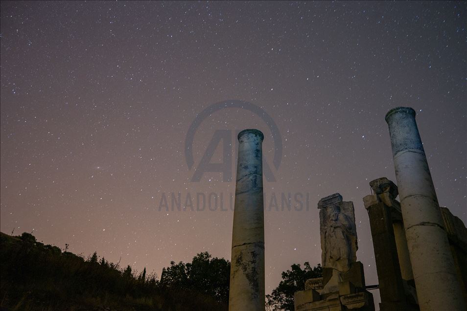 Ephesus Ancient City at night