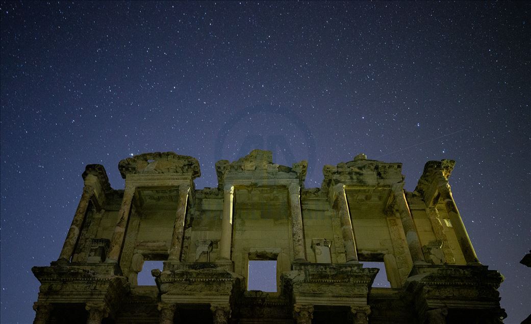 Ephesus Ancient City at night