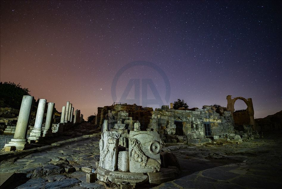 Ephesus Ancient City at night