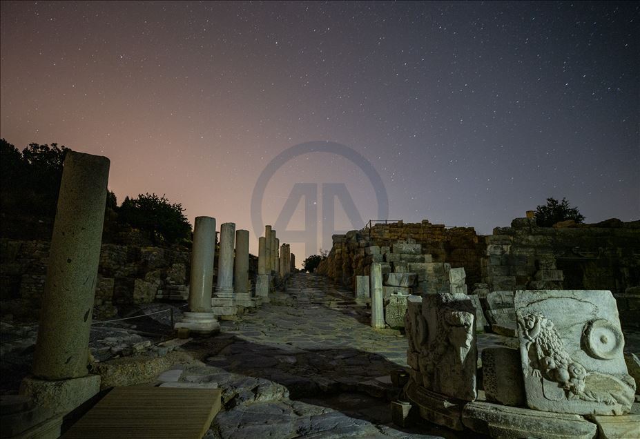 Ephesus Ancient City at night