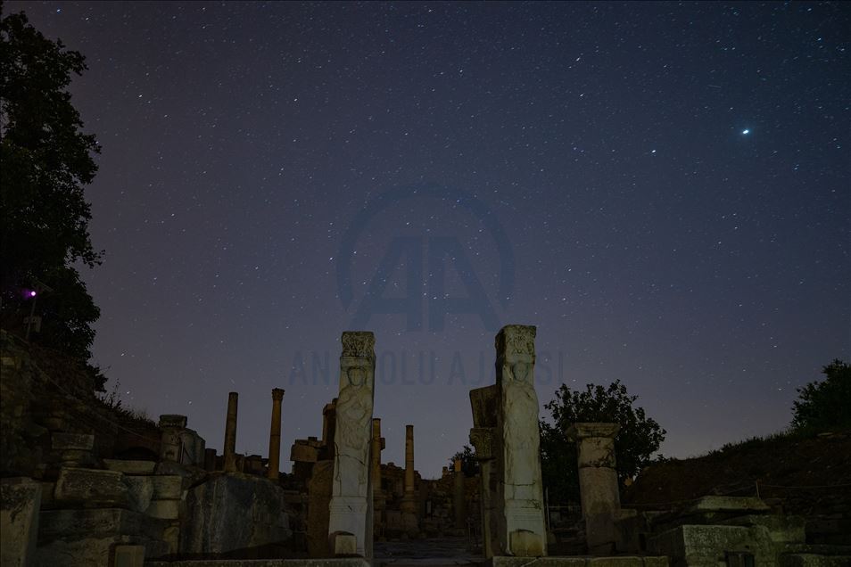 Ephesus Ancient City at night