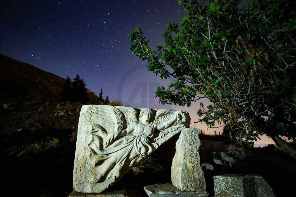Ephesus Ancient City at night
