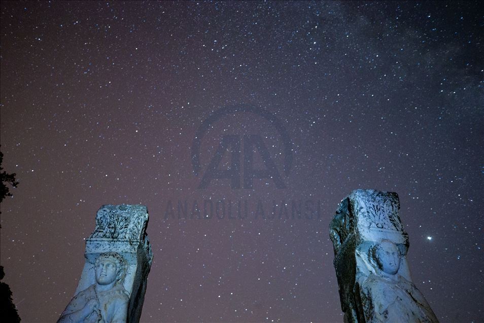 Ephesus Ancient City at night