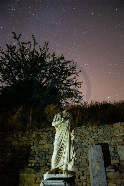 Ephesus Ancient City at night