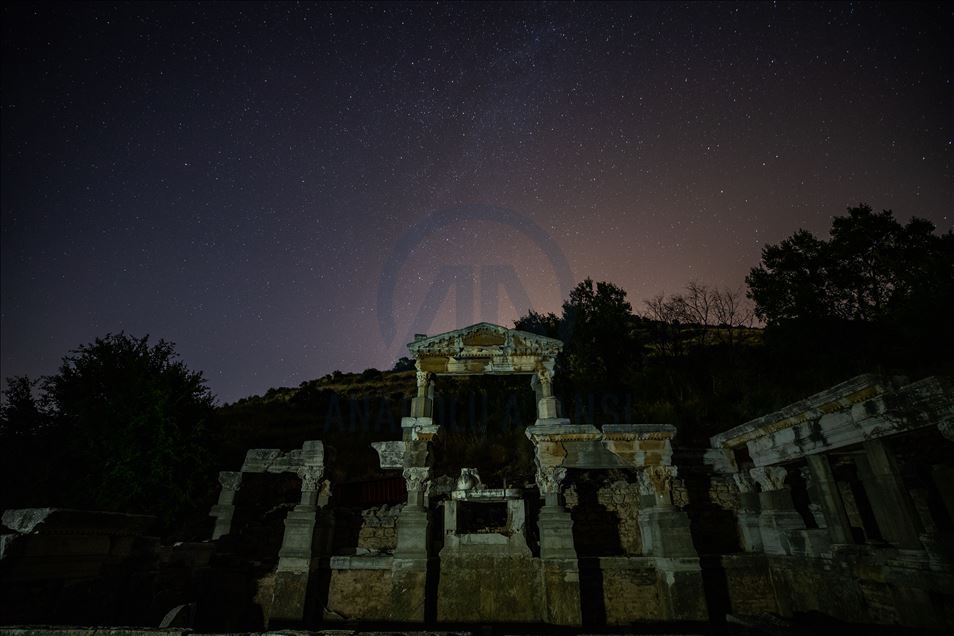 Ephesus Ancient City at night