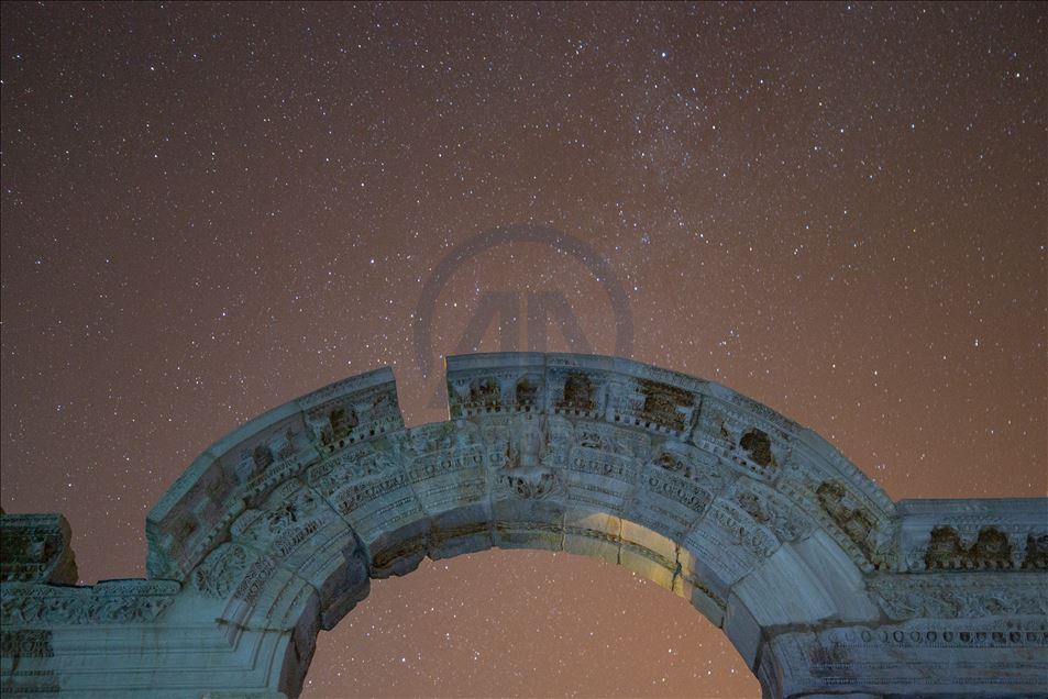 Ephesus Ancient City at night