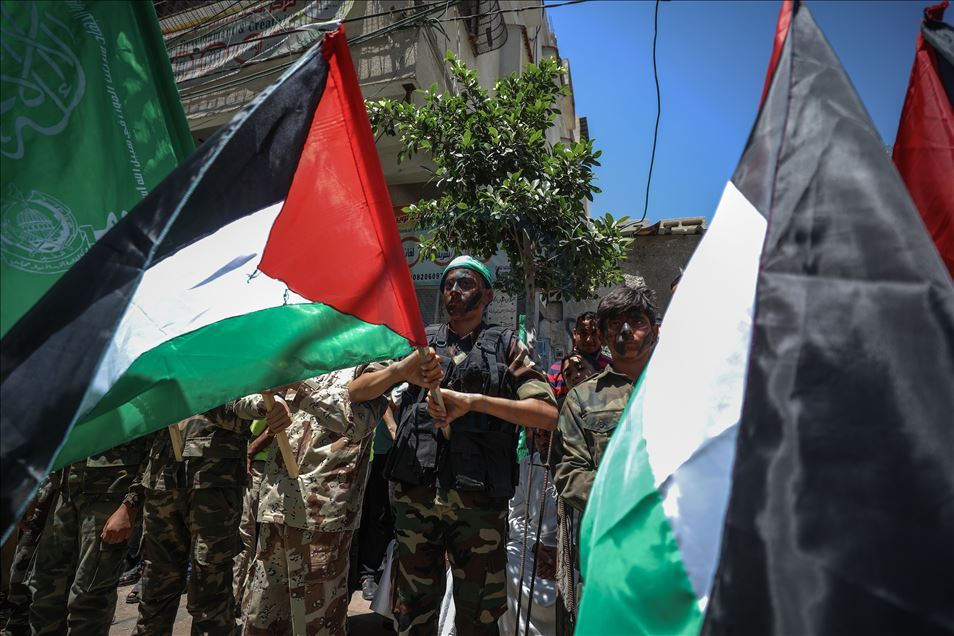 غزة.. الآلاف ينددون بـ"الضم" الإسرائيلي
