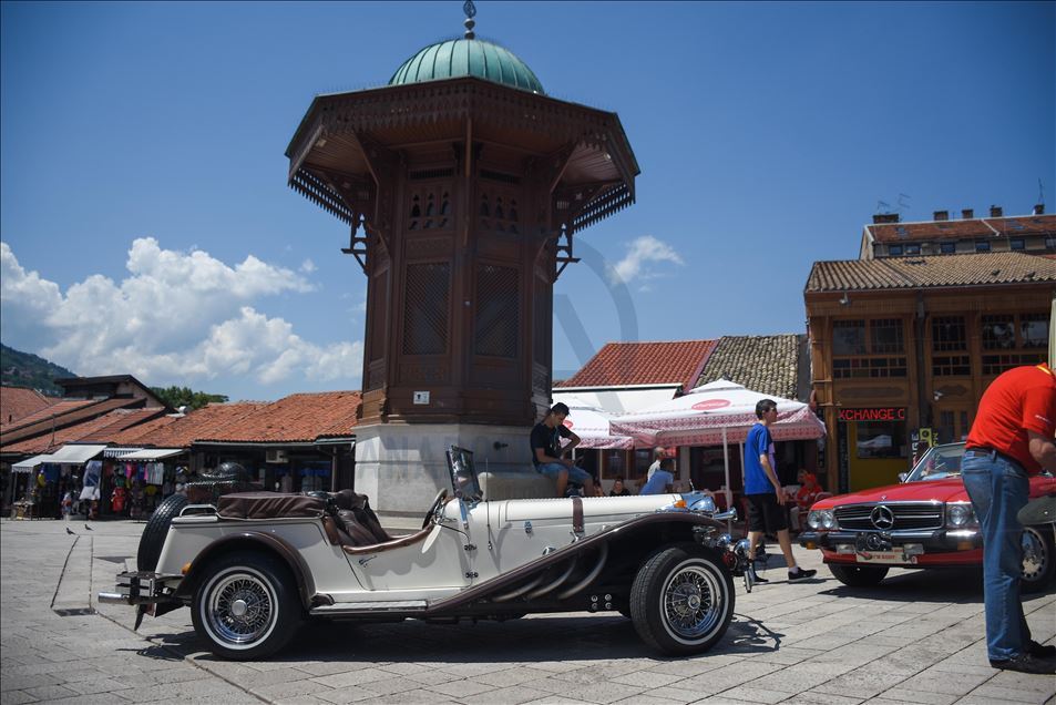 Međunarodni oldtimer cabrio skup u Sarajevu okupio učesnike iz nekoliko zemalja