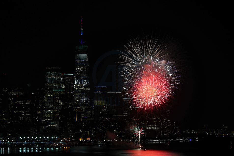 Fireworks in New York