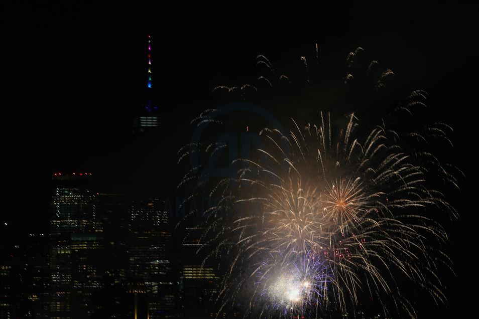 Fireworks in New York
