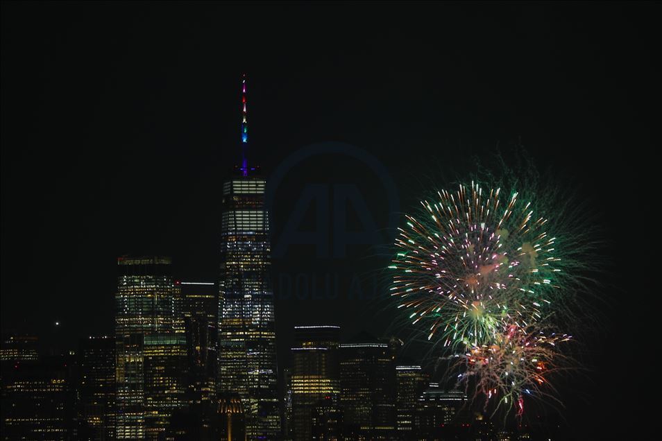 Fireworks in New York