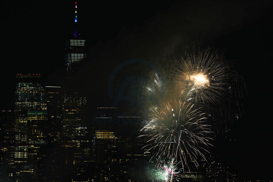 Fireworks in New York