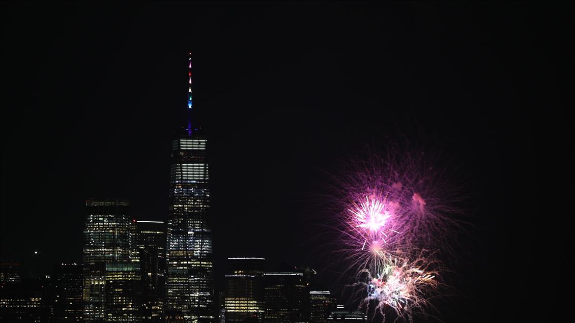 Fireworks in New York