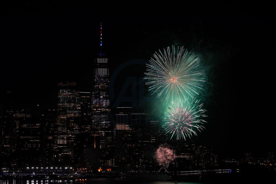 Fireworks in New York