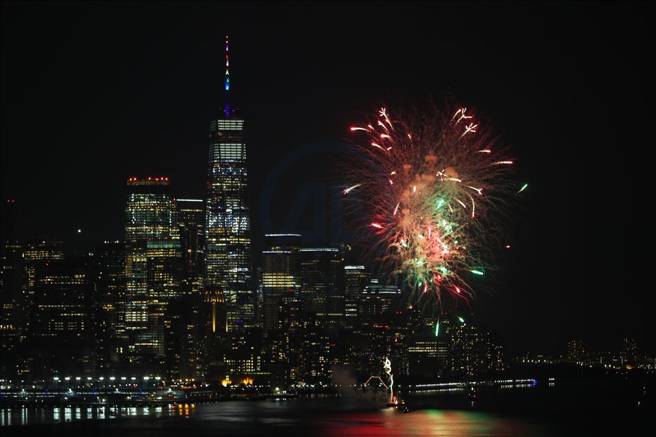 Fireworks in New York