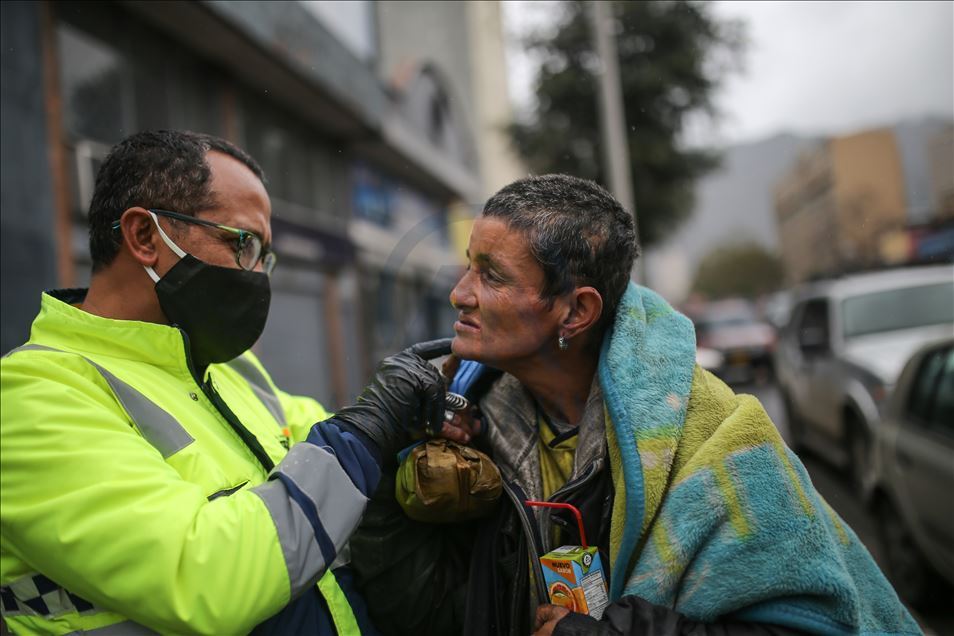Colombia: Help for homeless during the coronavirus pandemic in Bogota