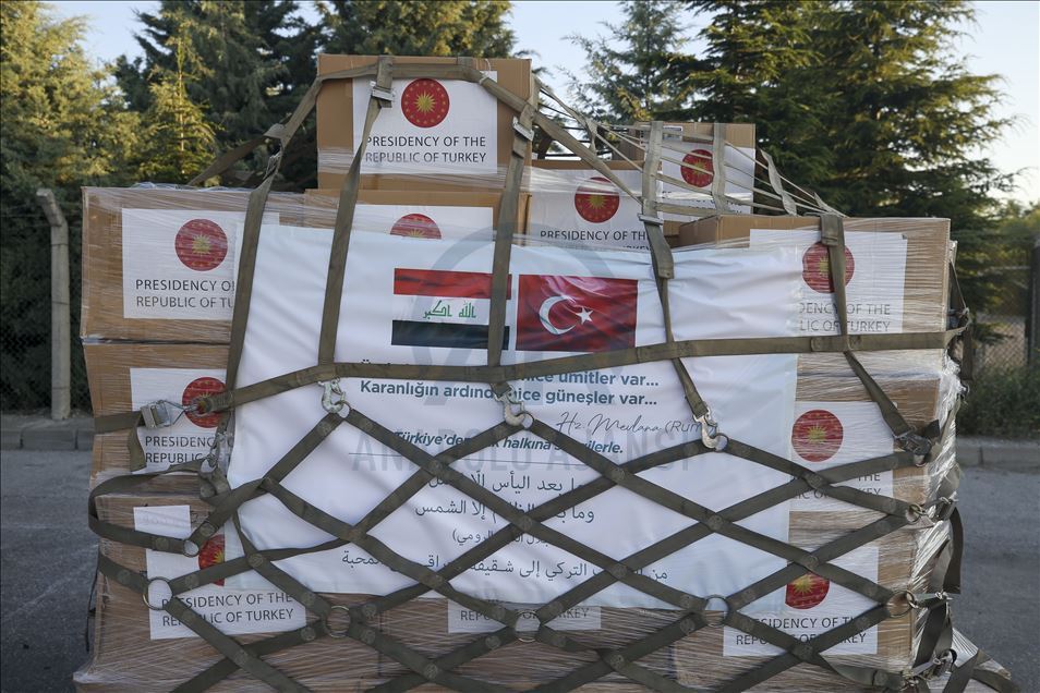 Turkey sends medical aid to Iraq amid COVID-19