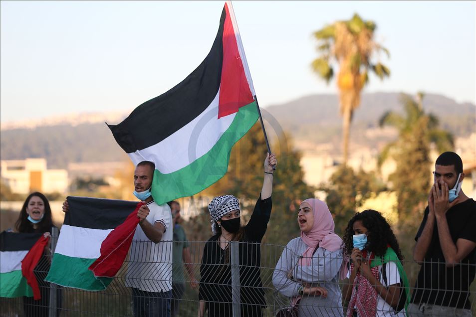 Filistinliler, Tel Aviv’in ilhak planını protesto etti