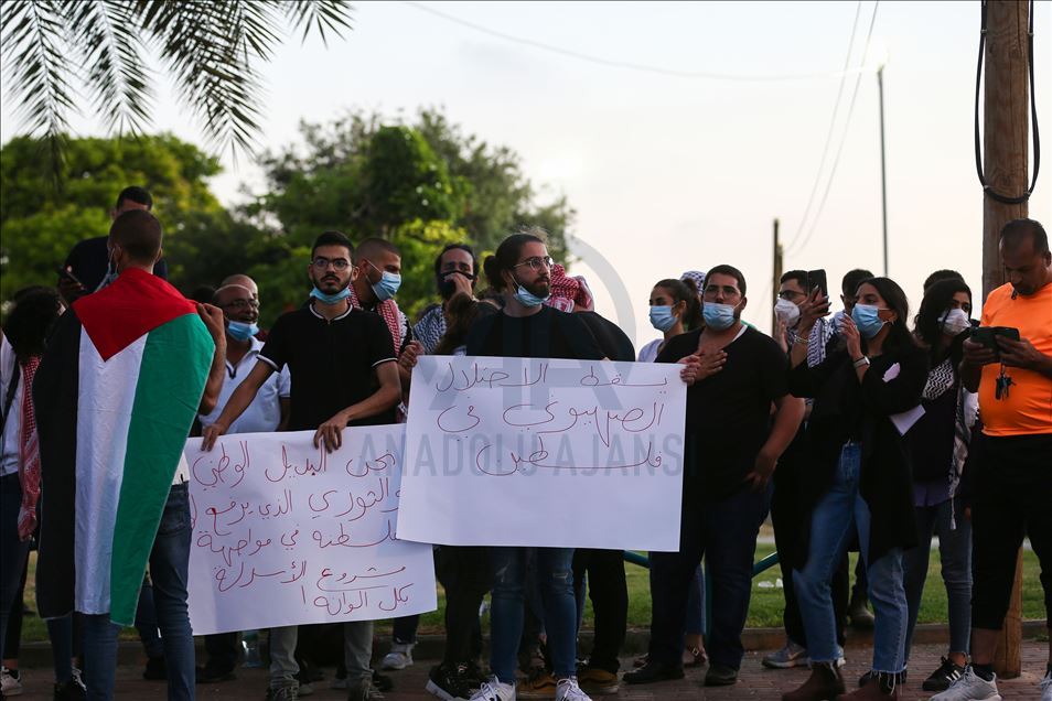 Filistinliler, Tel Aviv’in ilhak planını protesto etti