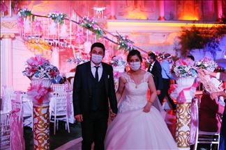 Comenzaron a celebrarse bodas con medidas de precaución contra el coronavirus en Turquía