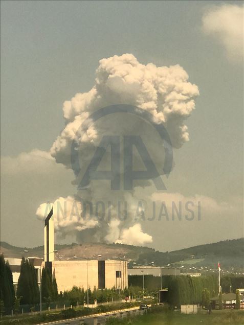 Li Sakaryayê di fabrîkaya fişekên hewayî da teqîn