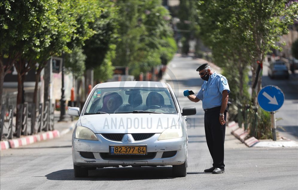 Batı Şeria'da Kovid-19 nedeniyle 5 günlük genel karantina başladı