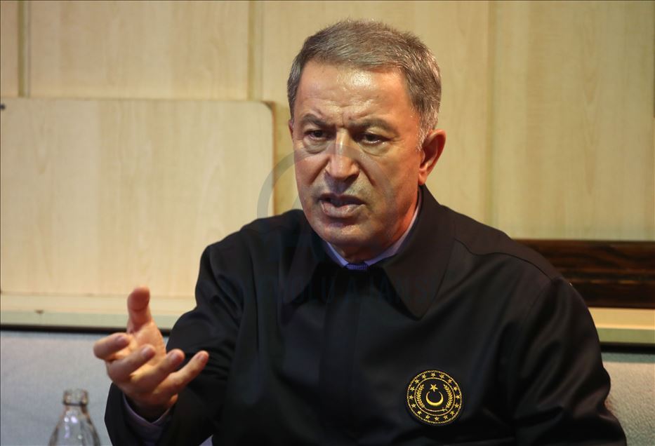 Milli Savunma Bakanı Akar Libya'da
