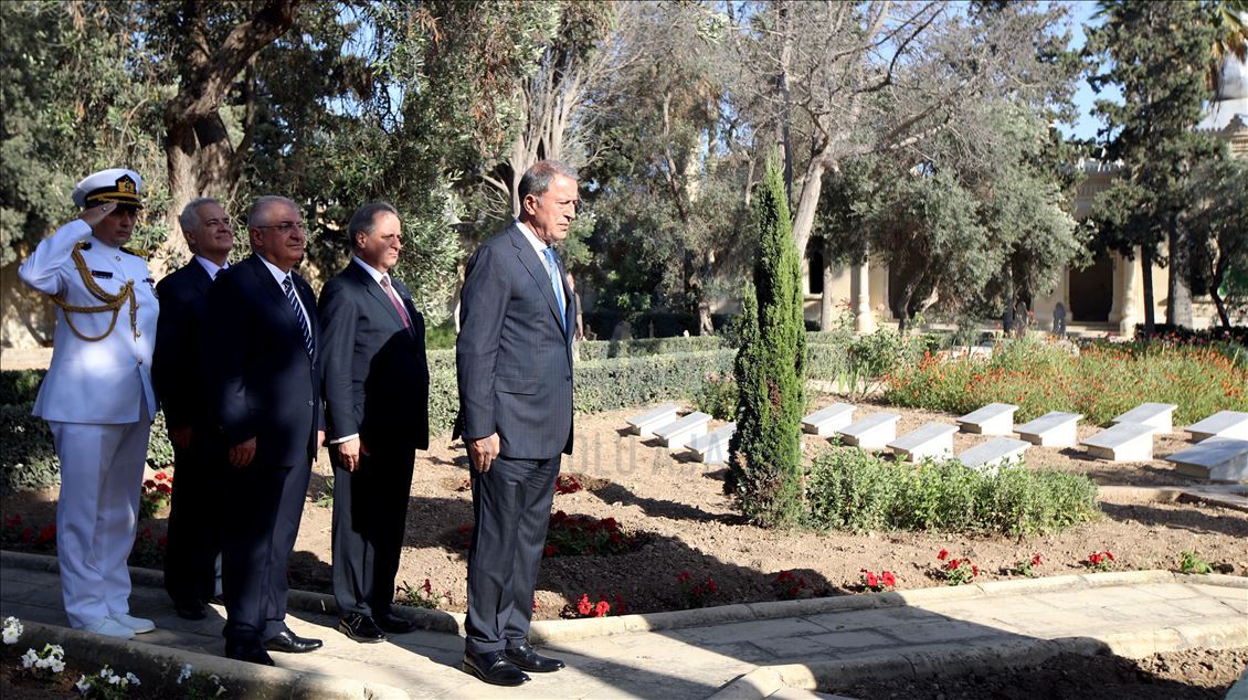 Milli Savunma Bakanı Hulusi Akar, Malta'da
