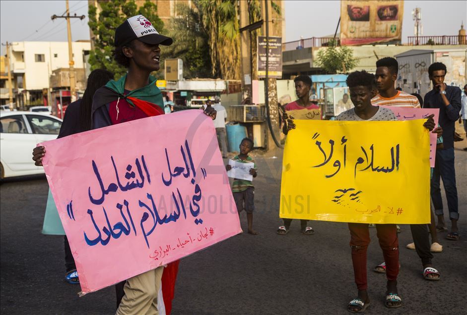 Sudan’da "asayişin sağlanması" talebiyle başlayan eylemler sürüyor