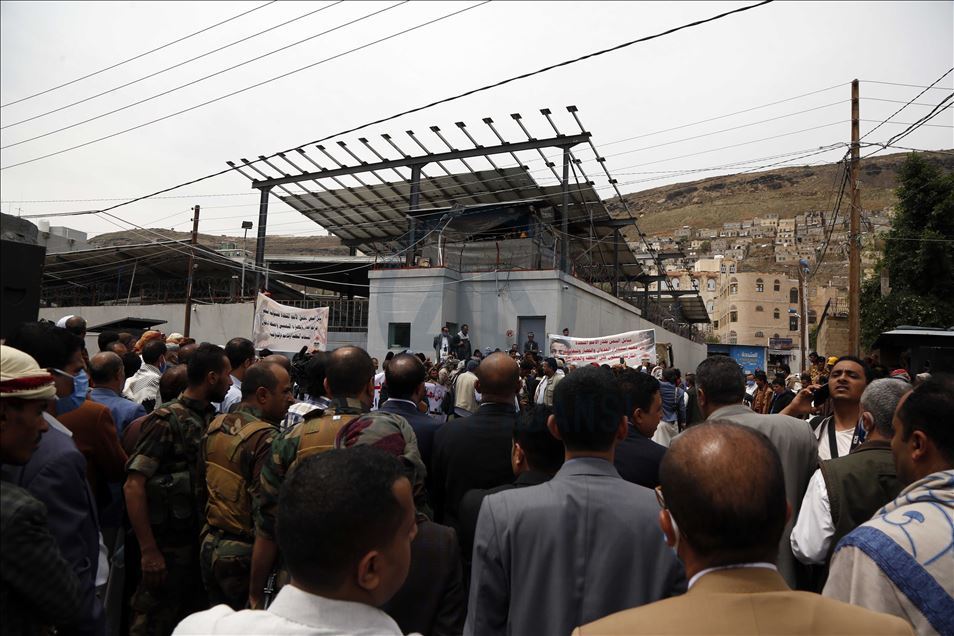Yemen'de gösteri