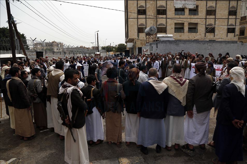 Yemen'de gösteri