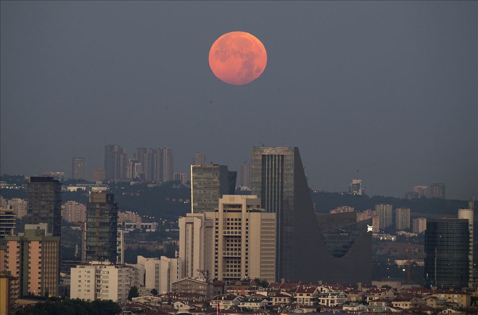Full Moon in Ankara