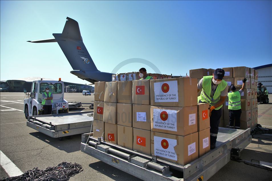 Turkey's medical aid arrives in Azerbaijan