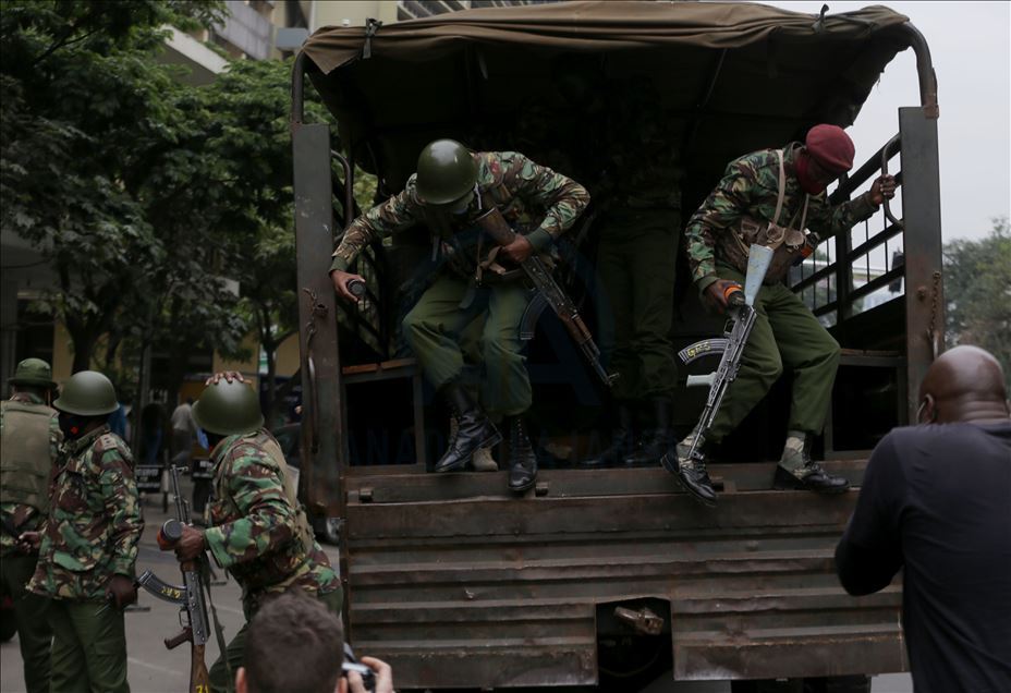 Kenya'da hükümet karşıtı gösteri