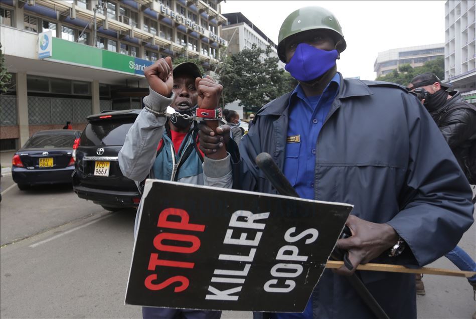 Kenya'da hükümet karşıtı gösteri