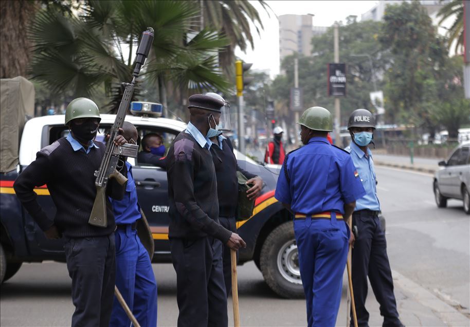 Kenya'da hükümet karşıtı gösteri