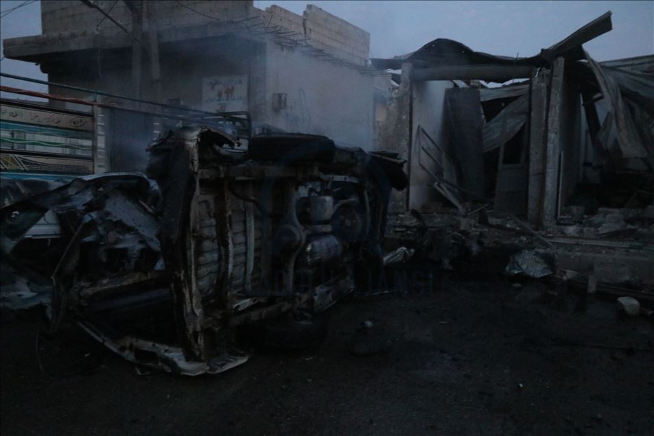 حمله تروریستی در تل‌‌ابیض سوریه 6 کشته به جا گذشت
