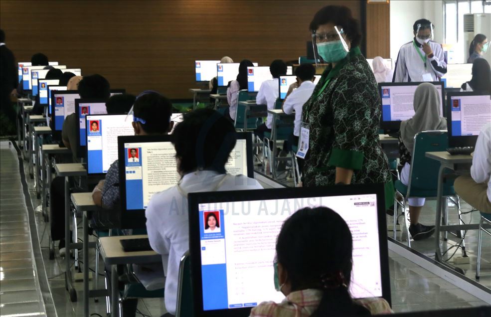 Ujian masuk perguruan tinggi di tengah pandemi