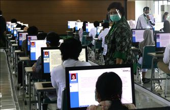 Ujian masuk perguruan tinggi di tengah pandemi