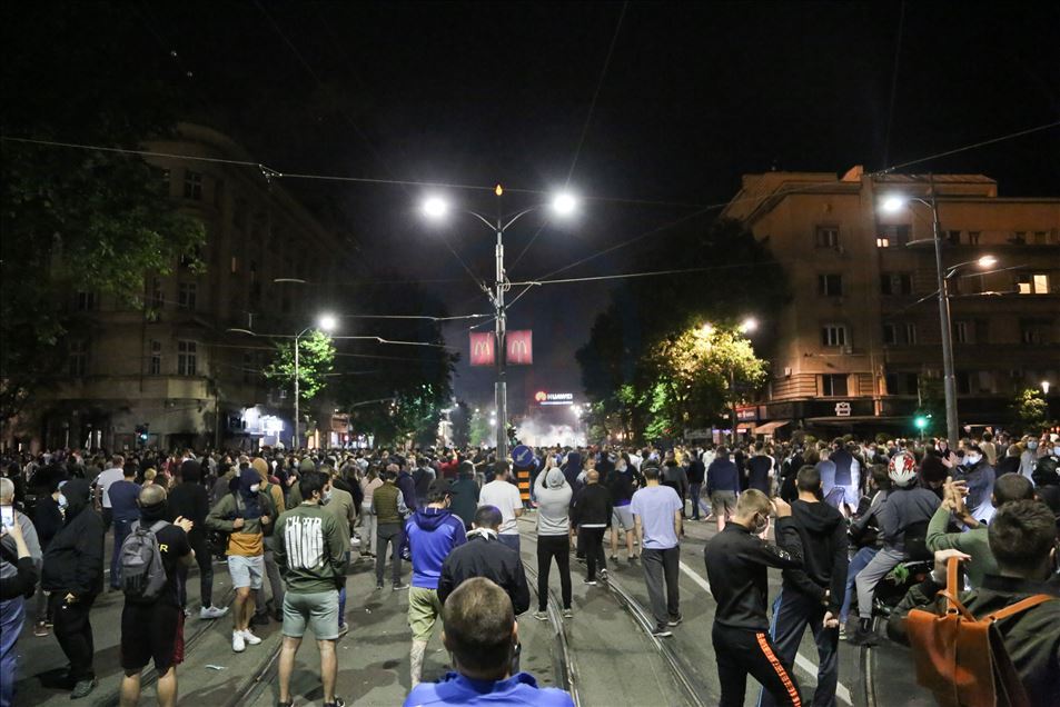 Protesti u Beogradu  
